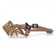 Botnita plastic bej profil lateral