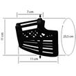 Specificatii marimea 5 botnita plastic