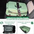 Detaliu usa metalica cusca Gipsy, centura de siguranta masina, continut pachet