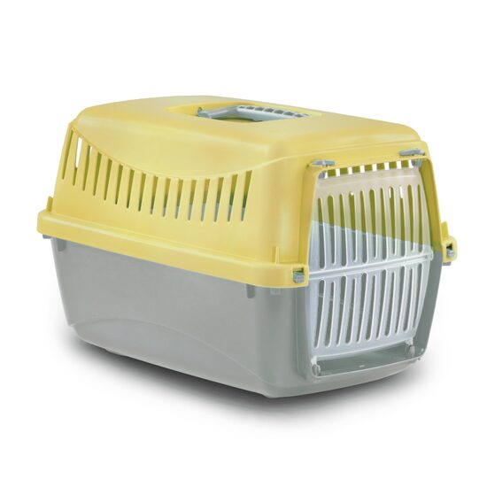 Cusca Transport Animale Mici GIPSY Color XS Usa Plastic 39x26x25cm - Transportor Ultra-Compact Pisoi, Catei, Iepuri