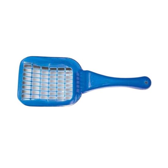 Lopatica pentru Litiera Pisici cu Sita Dreptunghiulara JUKO(27x9.3 cm) Grila eficienta pentru cernere si varf drept pentru colturi