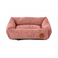 Patut Canapea pentru Caini JK Yuta (S, 50x35 cm) - Cu Margini Inalte, Material Texturat si Baza Izolanta · 
