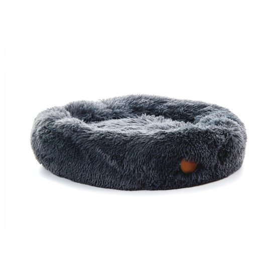 Culcus Rotund Donut JK Gri 60x15 cm = Plus Moale si Baza Antiderapanta