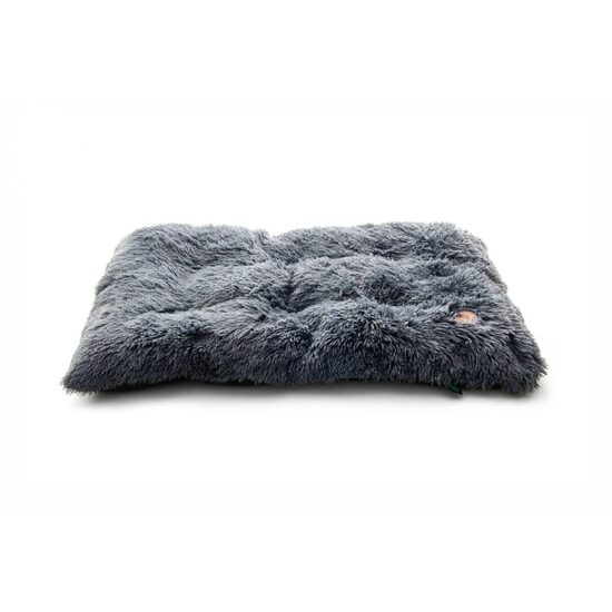 Perna JK Lama Gri L 96x65 cm Saltea Ulta Soft cu Matlasare Anti deplasare caini mari