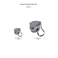 Geanta Transport animale mici XS, S · Polar Pufos ·  