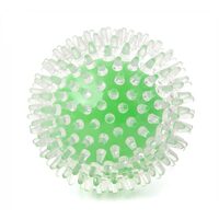 Jucarie Minge Mare TPR cu Tepi (9cm) — Minge Plutitoare si Scartaitoare din Cauciuc Elastic pentru Caini · 