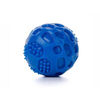 Jucarie Minge TPR cu Canale si Tepi (6cm) - Minge Plutitoare si Scartaitoare din Cauciuc Elastic · 