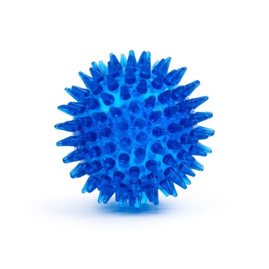 Jucarie Minge TPR cu Tepi (6cm) - Plutitoare si Ultra-Durabila din Cauciuc Elastic pentru Caini· 