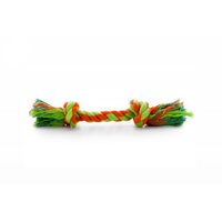 Jucarie Sfoara Bumbac 25cm (2 Noduri) - Franghie de Tras pentru Caini Mici