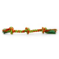 Jucarie Sfoara Bumbac 50cm (3 Noduri) - Franghie de Tras pentru Caini Mari