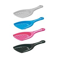 Lopatica Ergonomica pentru Litiera 10503IT: Design Trapezoidal si Cernere Rapida 25x11.5 cm