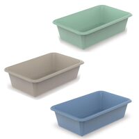 Litiera Mica Deschisa tip Tavita Dreptunghiulara pentru Pui de Pisica (39x24x11 cm)