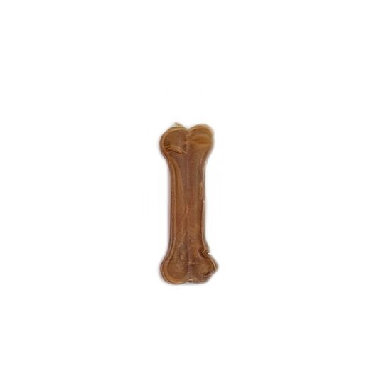 Os din Piele de Vita Presata Naturala 10cm