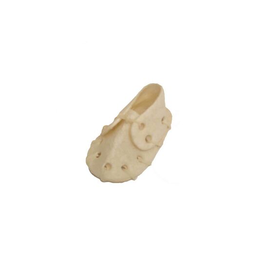 Papuc Masticabil Caini JUKO 7.5cm din Piele de Bivol Albita ·