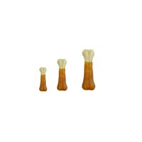 Pachet Econom 10x Oase Albe cu Piept de Pui - (7.5cm | 10cm | 12.5cm) Recompense Dentare  Caini Talie Mica-Medie