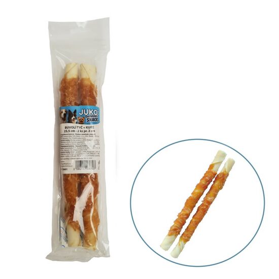 Bete Piele Vita cu Pui · 25.5cm(2 buc) ·