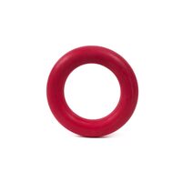 Jucarie Inel din Cauciuc Plin Aroma Banana (9.5cm) - Masticatie Maxima si Curatare Dentara pentru Caini