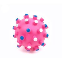 Jucarie Minge Vinil cu Tepi si Scartait 11cm - Jucarie Aport Caini Mari