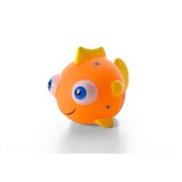 Jucarie Peste Glob din Vinil cu Scartait (10cm) - Interactiva pentru Caini de Talie Mica si Medie