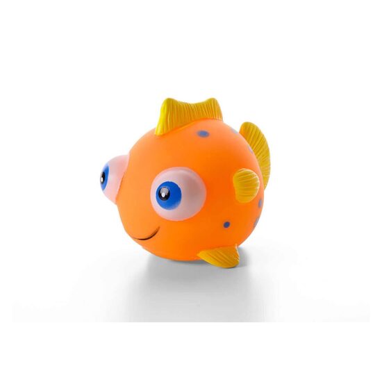 Jucarie Peste Glob din Vinil cu Scartait (10cm) - Interactiva pentru Caini de Talie Mica si Medie