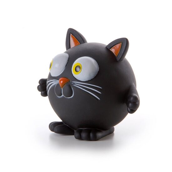 Jucarie Motan Tom-Cat din Vinil cu Scartait (12cm) - Interactiva Aport si Caini de Talie Mica si Medie
