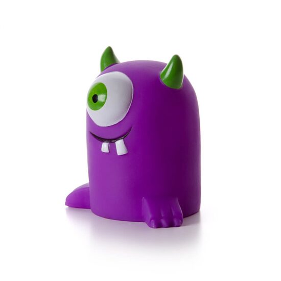 Jucarie Monstru din Vinil cu Scartait (10cm) - Jucarie Interactiva pentru Aport si Caini de Talie Mica