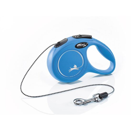 Lesa Retractabile FLEXI Classic Albastra (Cordelina 3m-8Kg)