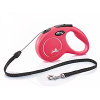 Lesa Retractabila FLEXI Classic Cordelina S 5m 12Kg – Standardul Plimbarilor Zilnice · 