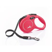 Lesa Retractabila FLEXI Classic XS 3m-12Kg – Siguranta cu Banda Lata Animale Mici · 