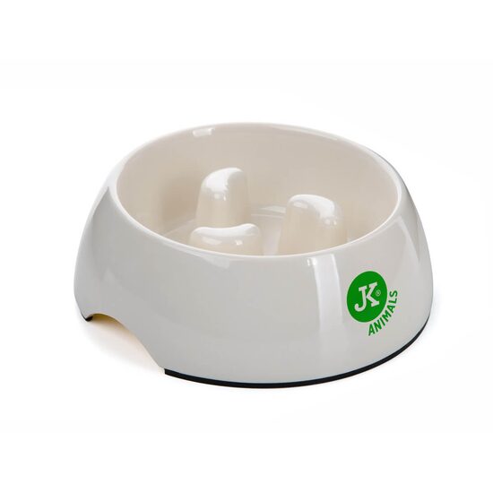 Castron Anti-Sufocare Melamina JK M (14cm) - Hranire Lenta Caini Talie Mica-Medie