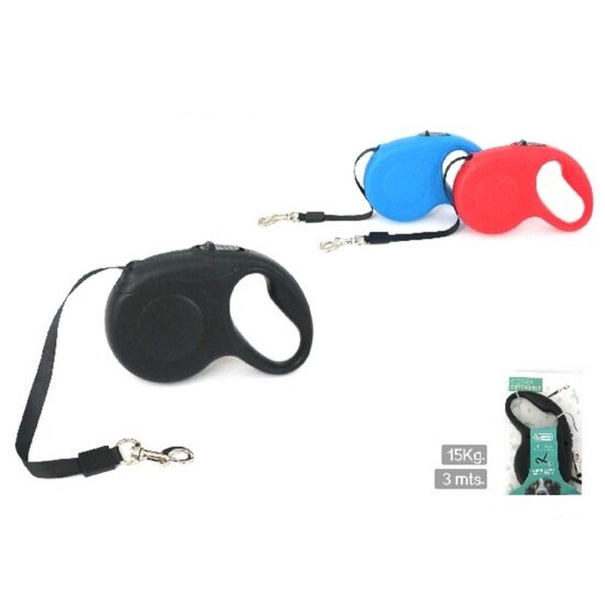Lesa Retractabila YOMMY CLASSIC S 3m – Esentiala pentru Talie Mica (15kg) · 