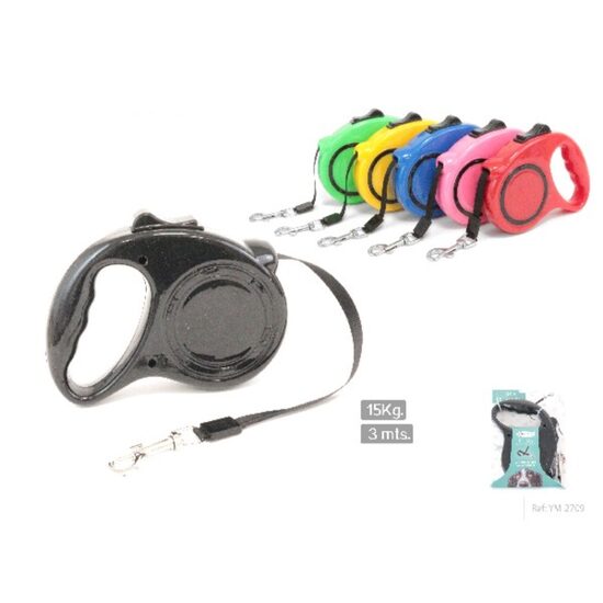 Lesa Retractabila YOMMY FASHION 3m – Stil si Personalitate (Max. 15kg) · 