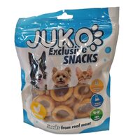 Inele cu Pui si Dovleac JUKO 250g – Digestie Usoara si Gust Natural