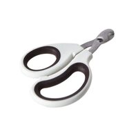 Foarfeca Gheare JUKO Premium (6.5 x 10 cm) - Unghiera Profesionala Otel Inox cu Maner Antiderapant Aspect Piele