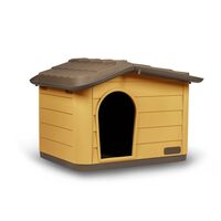 Casuta Plastic Mica Princess XS Honey 52x39x41 cm, Cusca Asamblare Cleme, Protectie UV, Ventilatie Optima