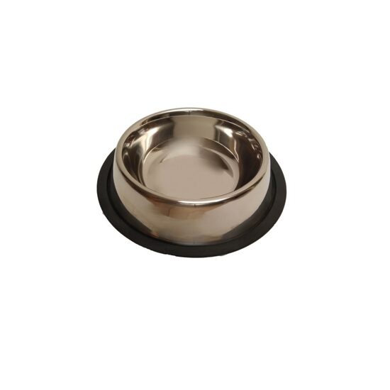 Castron Inox Antiderapant JUKO 500ml - Bol pentru Pisici si Caini de Talie Mica
