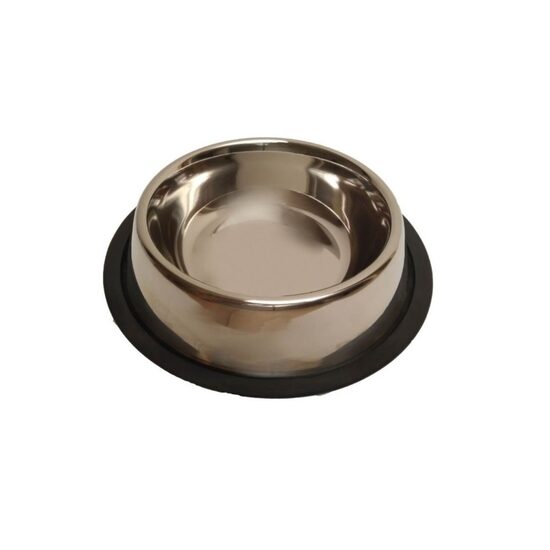 Castron Inox Antiderapant JUKO 1L - Bol pentru Caini Medii si Pui de Talie Mare