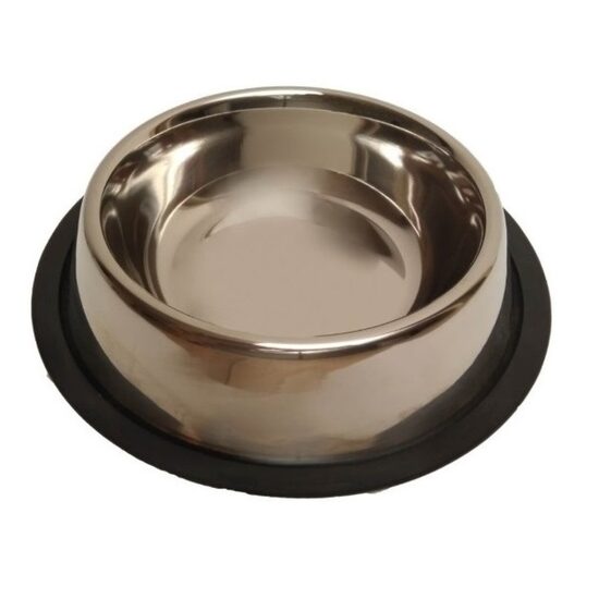 Castron Inox Antiderapant JUKO 2.5L - Bol Capacitate Mare pentru Caini Gigant