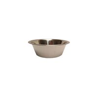 Bol Inox Conic Caini si Pisici — Castron de Rezerva pentru Suport Metalic Dublu (0.4L – 1.5L) · 