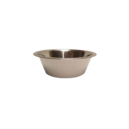 Bol Inox Conic 0.4L JUKO - Castron Rezerva Suport Metalic pentru Pisici si Caini Mici