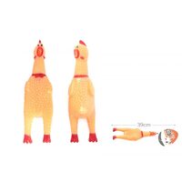 Gaina Vinil Yommy cu Sunet 39cm - Jucarie Gigant Dresaj si Aport