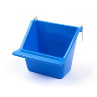 Hranitor Colivie Pasari cu Agatatori Metalice JK, Marimea M (7.5x9 cm)