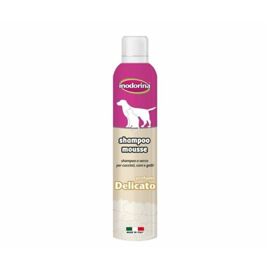 Sampon Uscat Spuma Inodorina Delicat (300ml) - Curatare Rapida Fara Clatire pentru Piele Sensibila