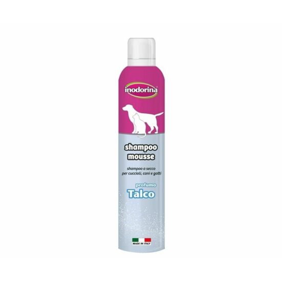 Sampon Uscat Spuma Inodorina cu Parfum de Talc (300ml) - Curatare Rapida si Refresh Fara Clatire
