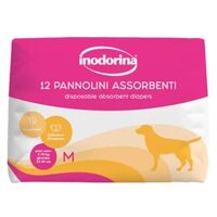 Scutece Absorbante pentru Caini Inodorina pentru Caini Medi, M 12buc 