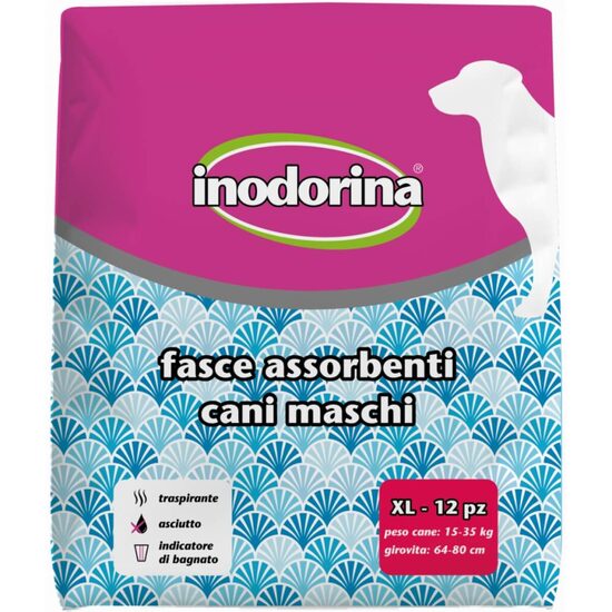 Banda Absorbanta pentru Caini Masculi Inodorina XL – Scut Abdominal Protectie Incontinenta si Calatorii