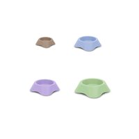 Castron Plastic Solid Antiderapant Caini si Pisici Nuvola(0.2-17L) - Bol Rotund cu Baza Ondulata Premium · 