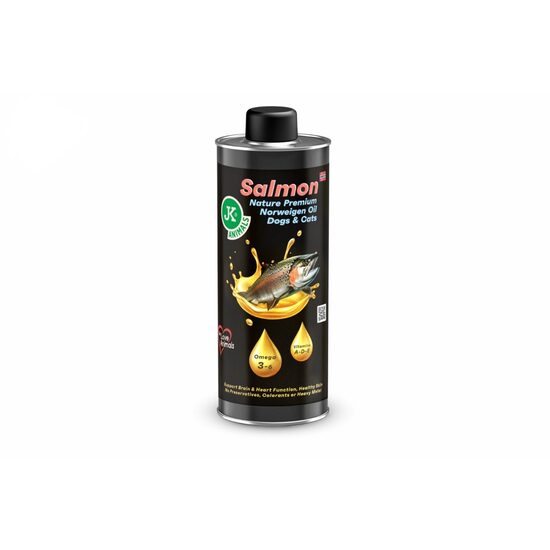 Ulei de Somon Norvegian (250ml / 1L)JK 100% Pur – Omega-3 Atlantic Gold · 