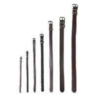 Zgarda caini Piele Naturala Maro Rustic petRO, Ajustabila(20-70cm) · Produsa in Romania · 