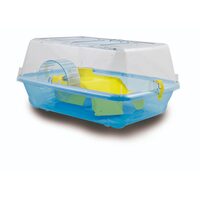 Cusca pentru Hamsteri ALVIN (S, M) - Habitat Complet cu Ansamblu de Joaca si Accesorii · 